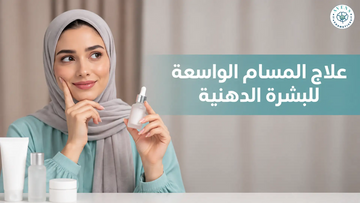 علاج المسام الواسعة للبشرة الدهنية