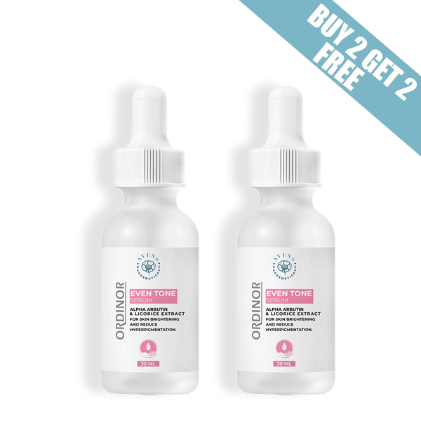 ORDINOR EVEN TONE SKIN SERUM OFFER 2 (BUY 2 GET 2 FREE)