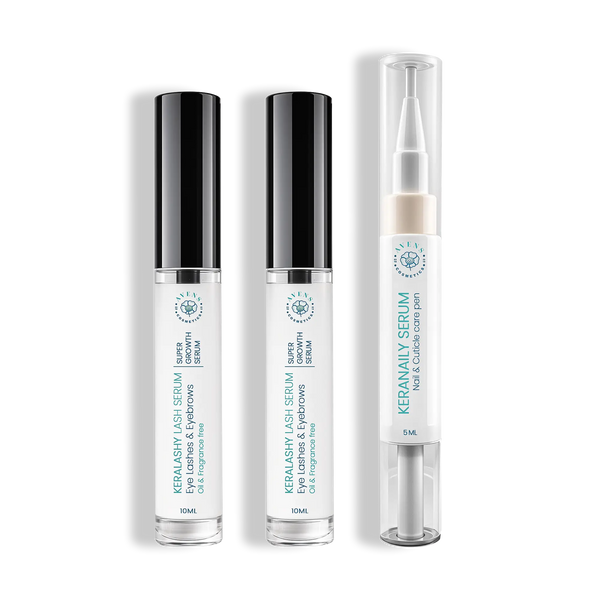 2 KERALASHY SERUM + KERANAILY SERUM