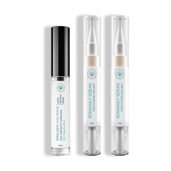 2 KERANAILY SERUM  + KERALASHY SERUM