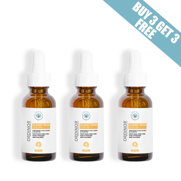 ORDINOR GLASSY SKIN SERUM OFFER 3 (BUY 3 GET 3 FREE)