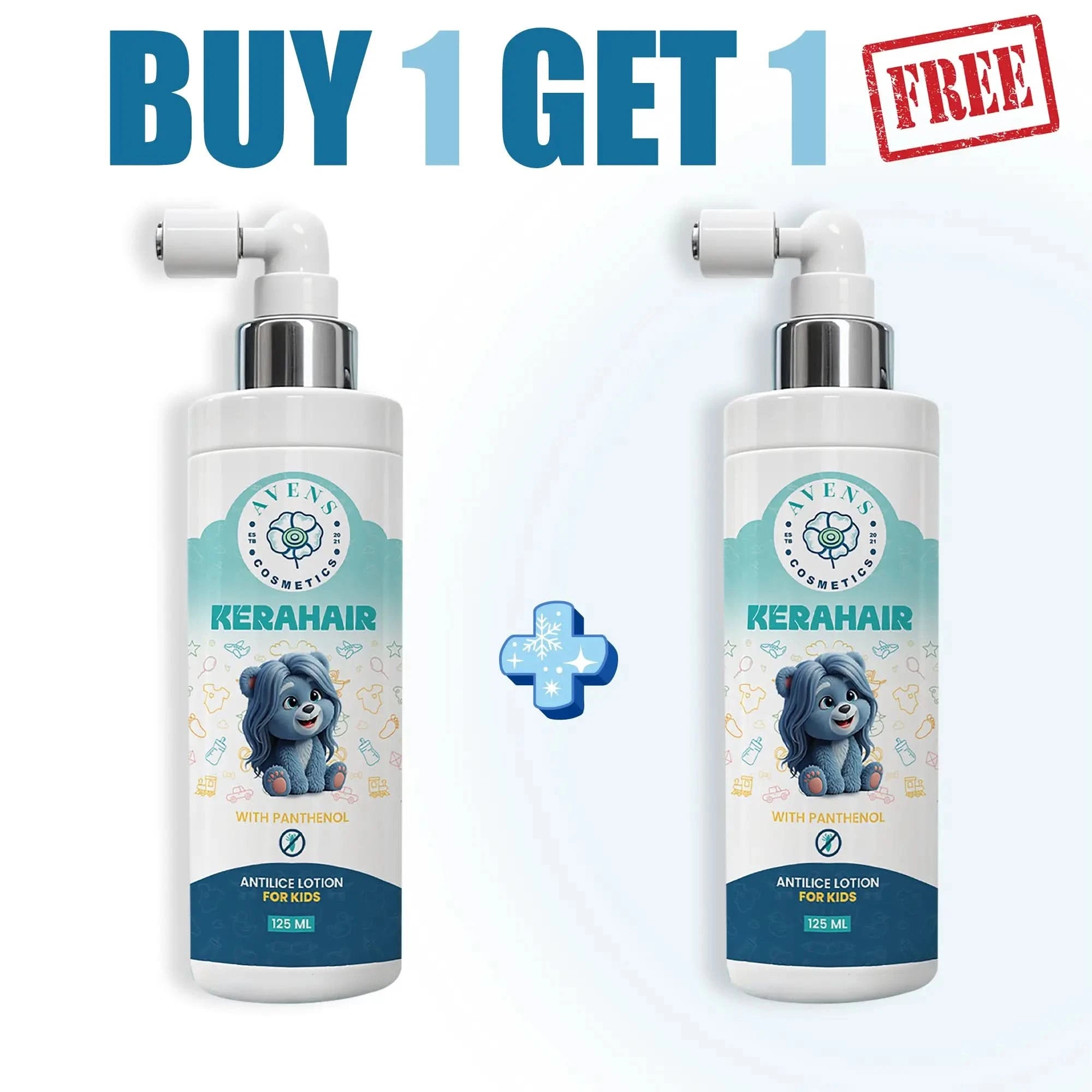 كيراهير كيدز - لوشن مضاد للقمل( 1+1 هـدية )