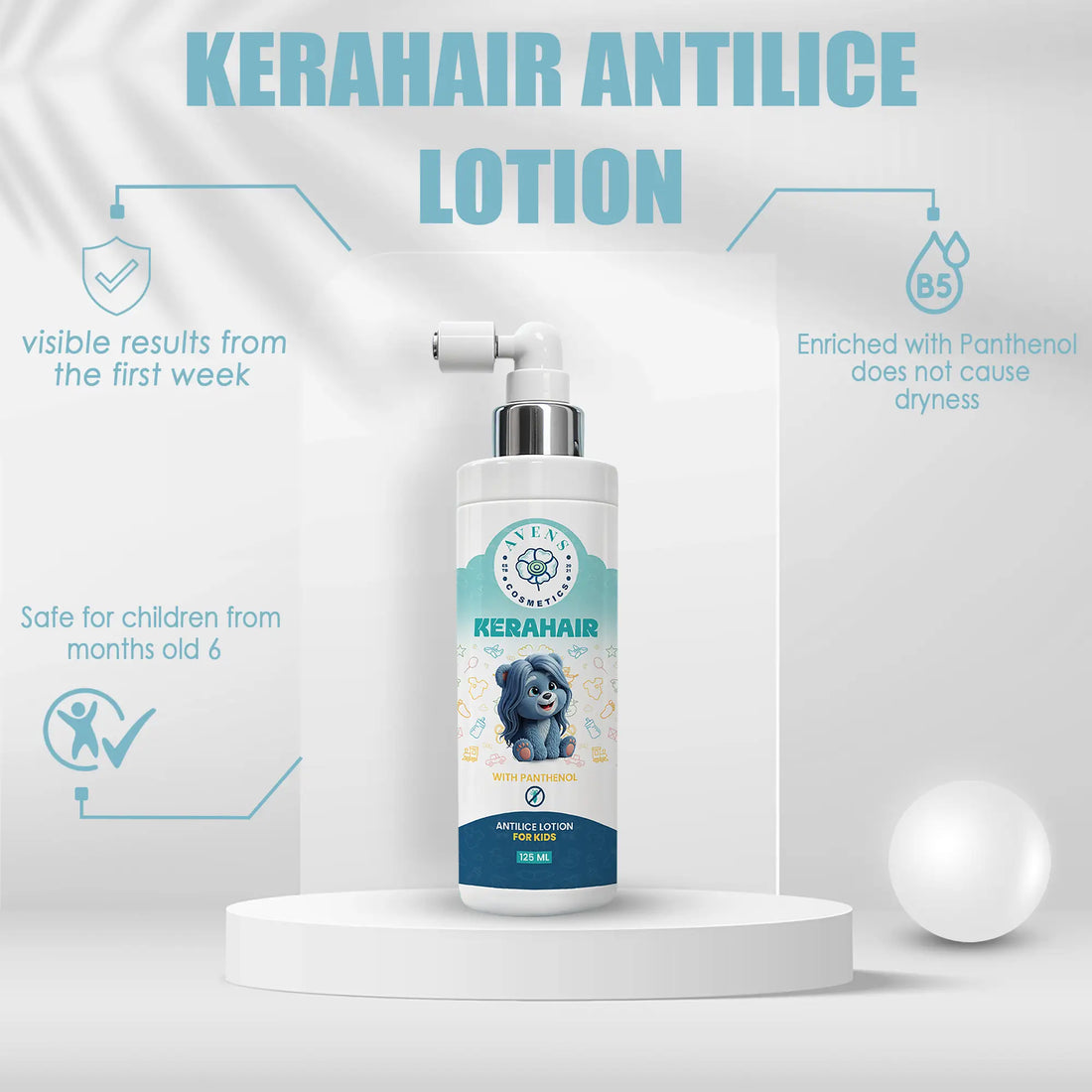 Kerahair kids -  antilice lotion