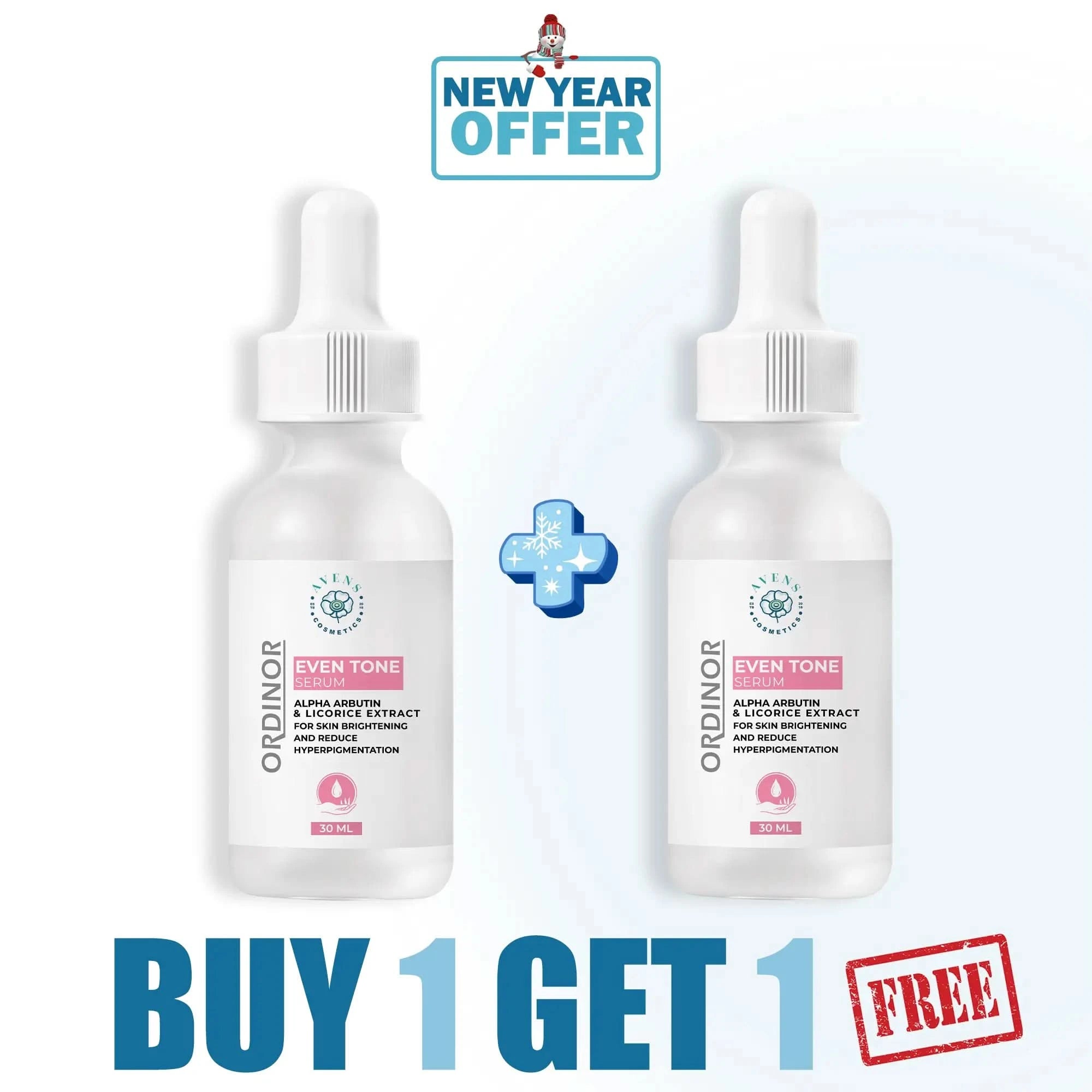 ايفن تون سيرم  - لتوحيد وتفتيج البشرة( 1+1 هـدية )