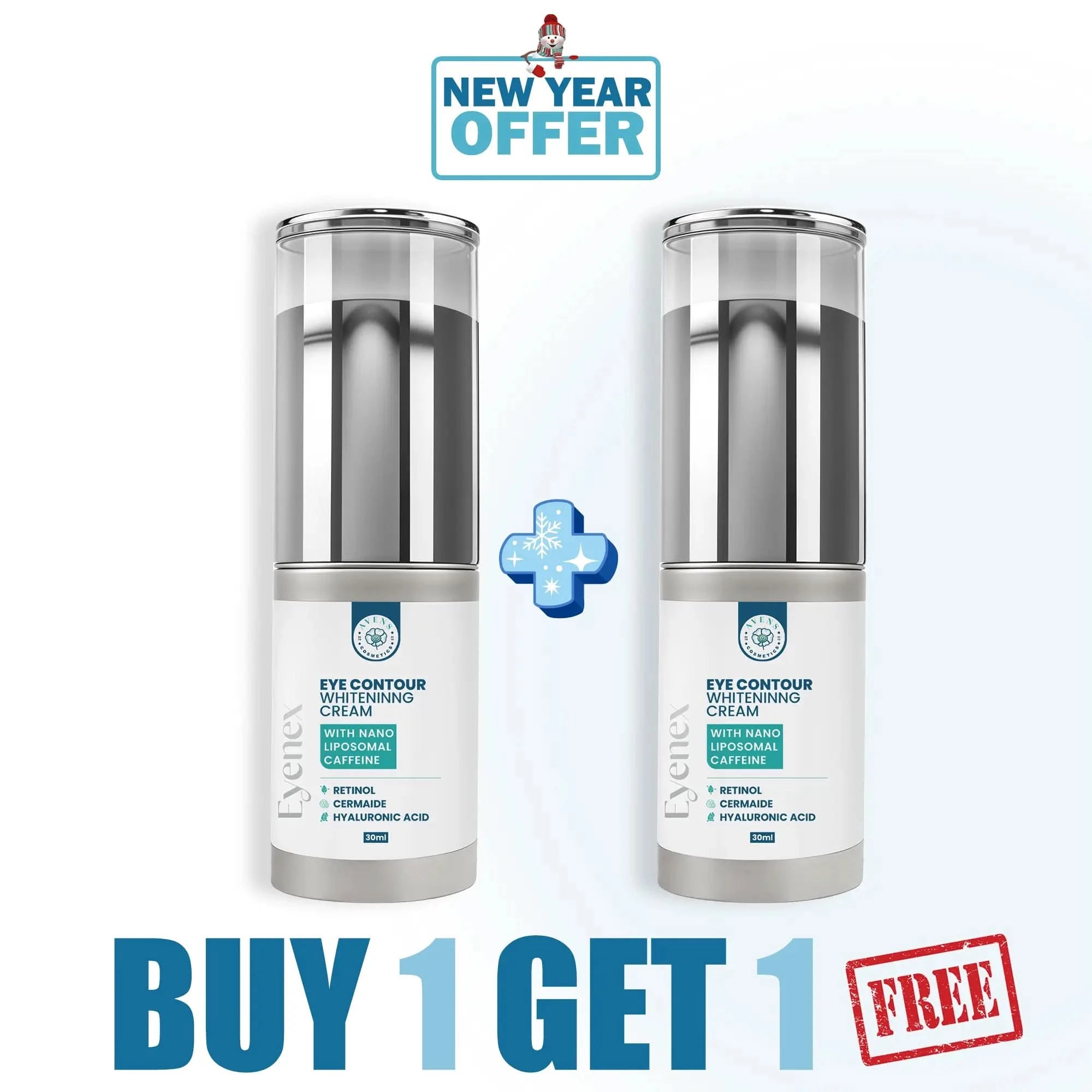 أينكـس كريم محيط العين والهالات ( 1+1 هـدية )