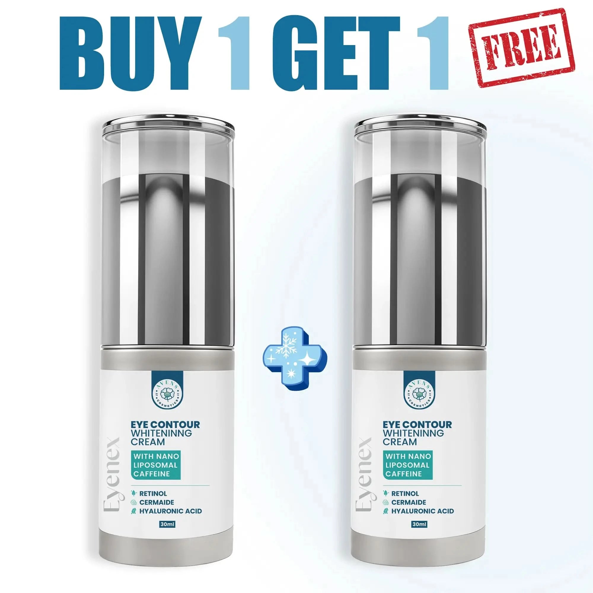 أينكـس كريم محيط العين والهالات ( 1+1 هـدية )