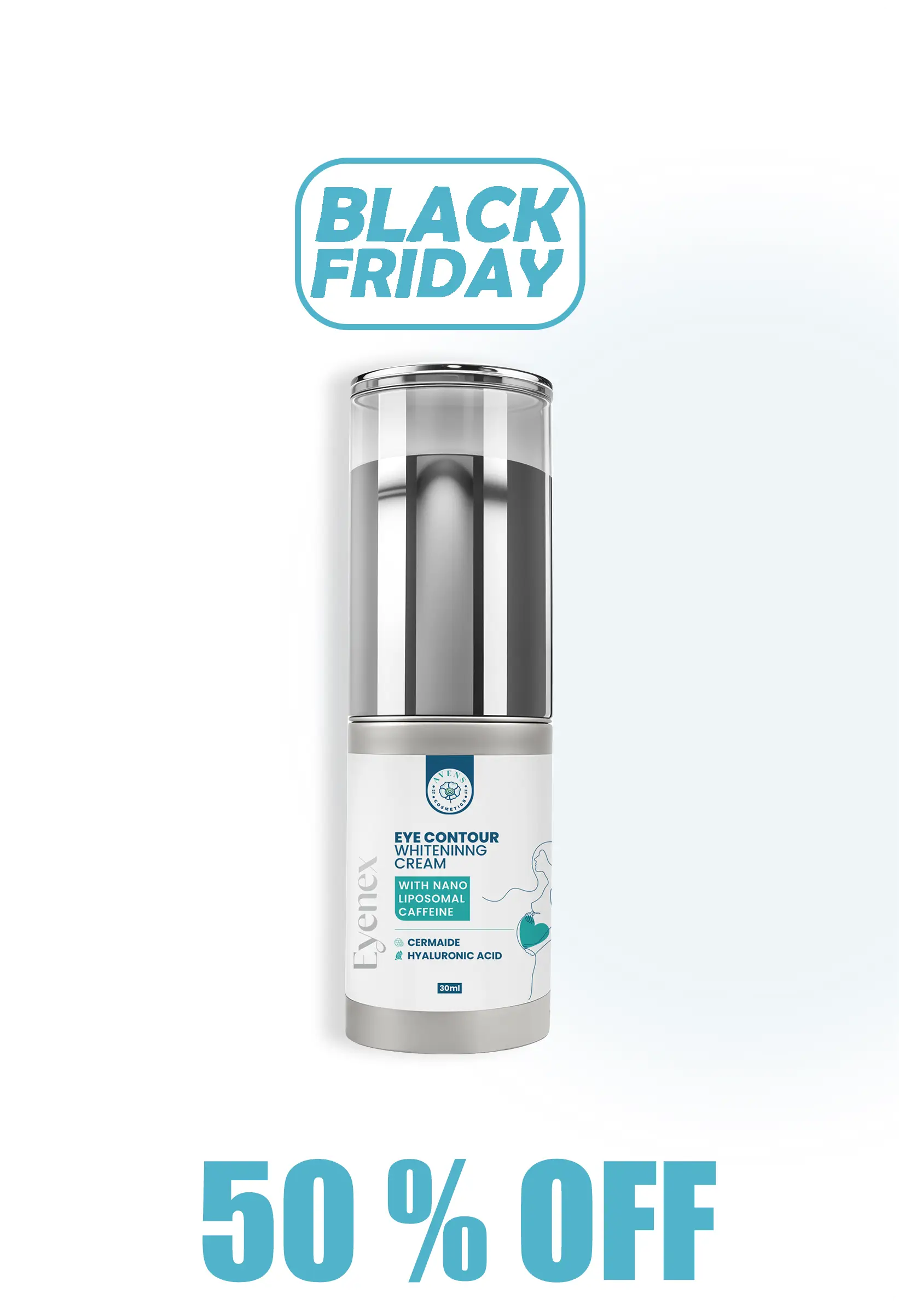 أينكـس كريم محيط العين والهالات (بدون ريتينول) (خصم 50 %)