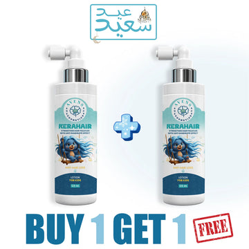 KERAHAIR LOTION (FOR KIDS)  _ Best lotion for kids (ONE + ONE FREE  )