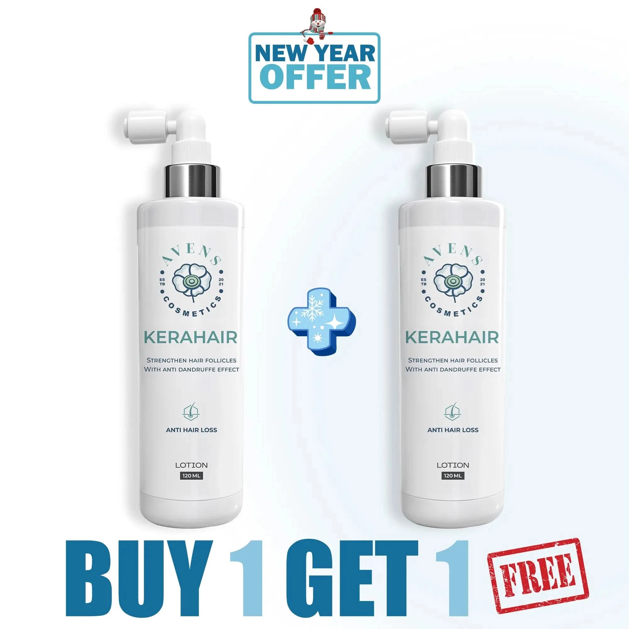 لوشن علاج تساقط الشعر - كيراهير ( 1+1 هـدية )