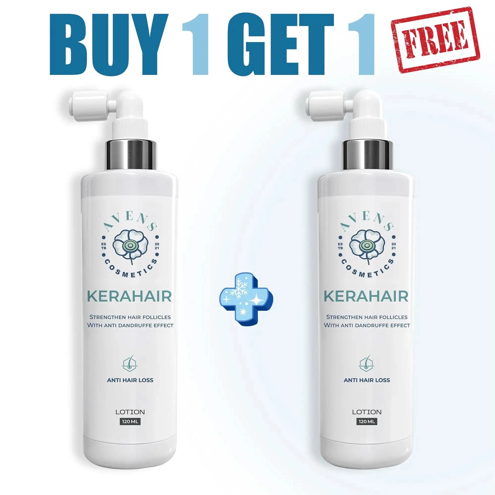 لوشن علاج تساقط الشعر - كيراهير ( 1+1 هـدية )