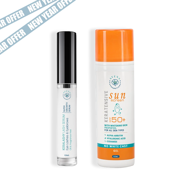 NEW YEAR OFFER ( KERALASHY SERUM + KERATENSIVE SUN SCREEN  )