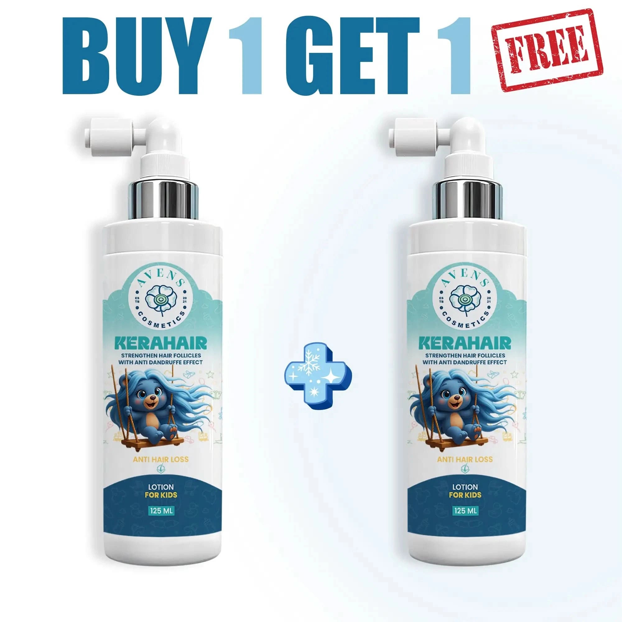  كيراهير لوشن علاج تساقط الشعر - للأطفال ( 1+1 هـدية )
