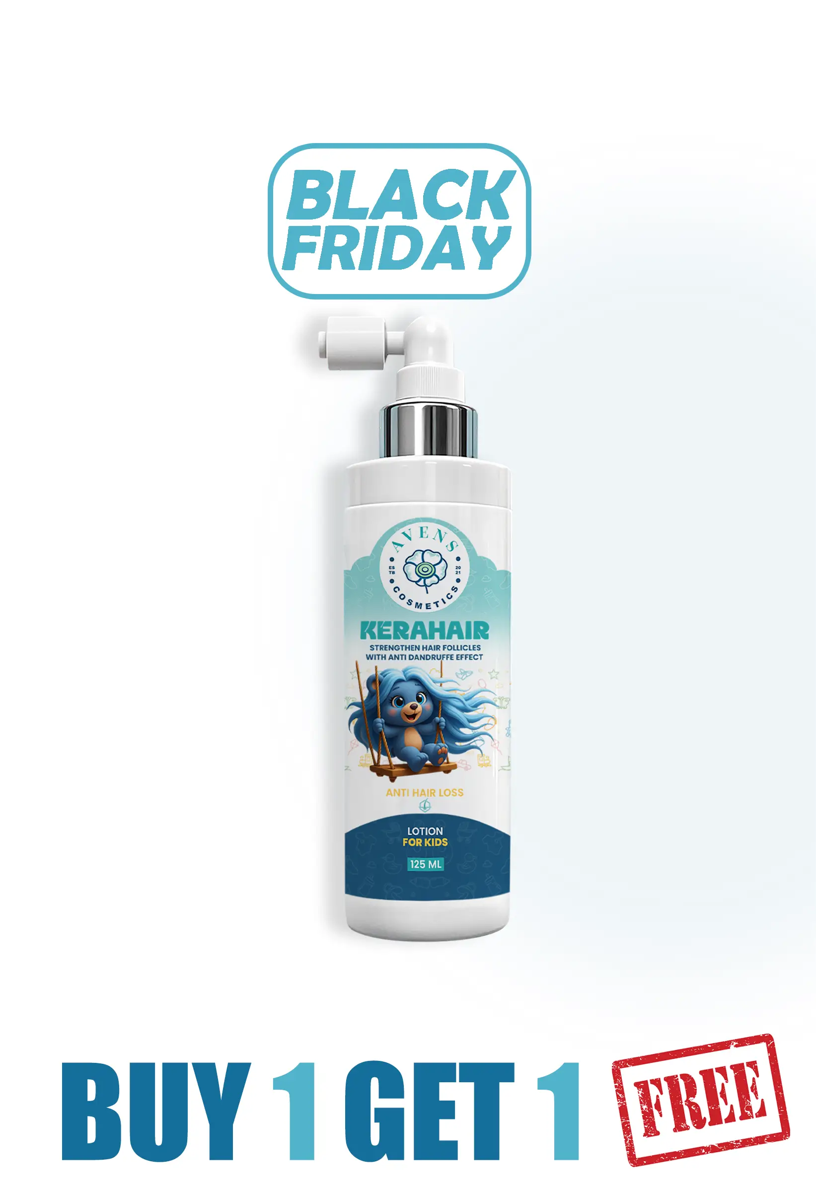 KERAHAIR LOTION (FOR KIDS) (ONE + ONE FREE  )