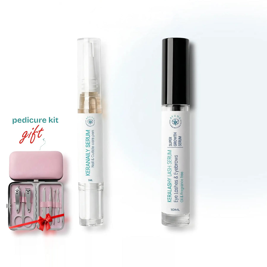 Nail and Eyelash Care Routine (  Free Gift )