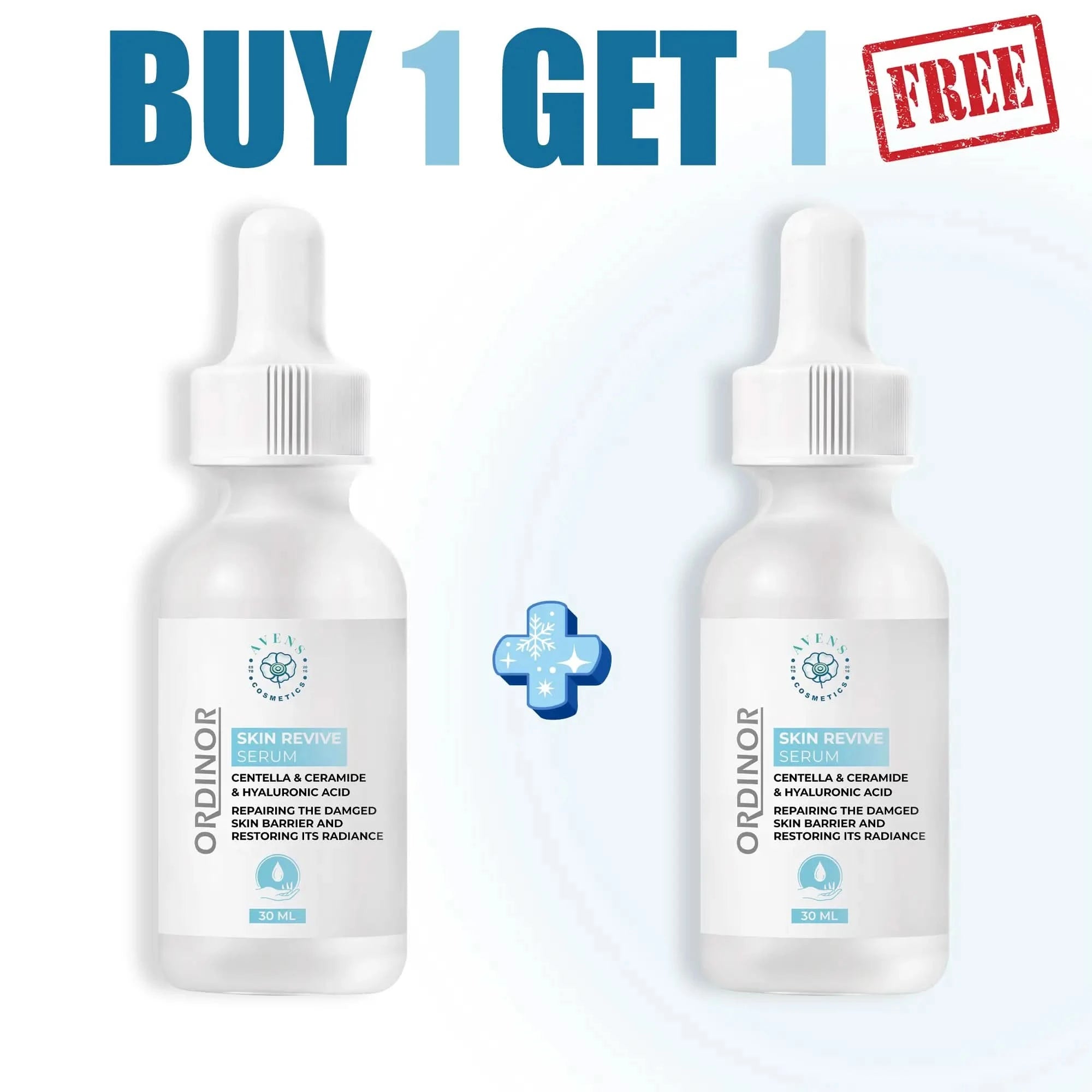 سكين ريفايف سيرم  - مرمم للبشرة الملتهبة والحساسة( 1+1 هـدية )