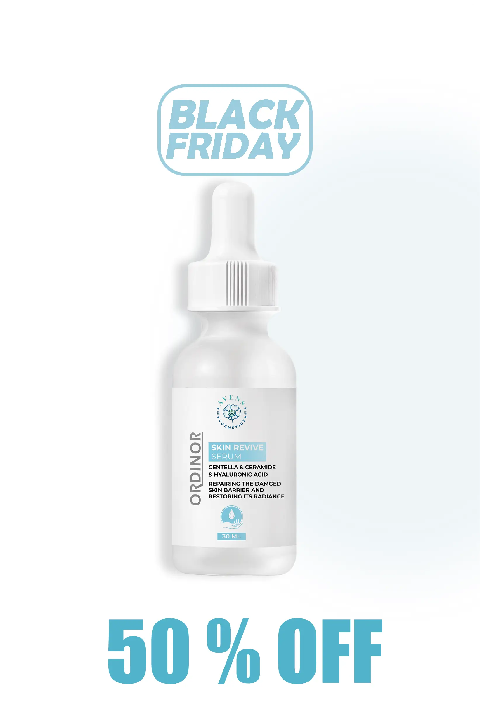 سكين ريفايف سيرم  - مرمم للبشرة الملتهبة والحساسة (خصم 50 %)