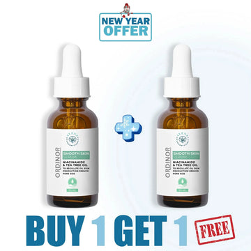 سموز سكين سيرم  - لعلاج حب الشباب والمسام ( 1+1 هـدية )