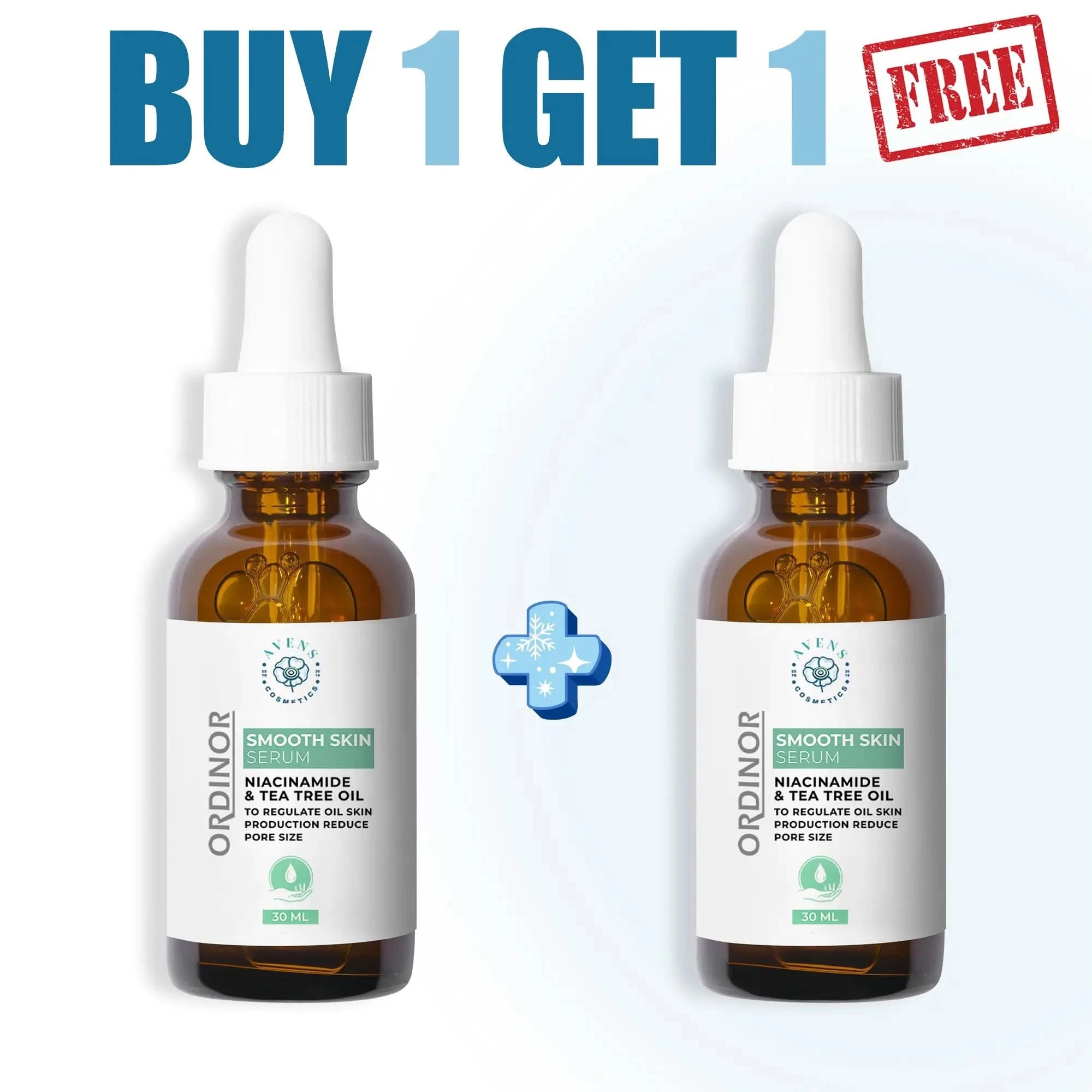 سموز سكين سيرم  - لعلاج حب الشباب والمسام ( 1+1 هـدية )