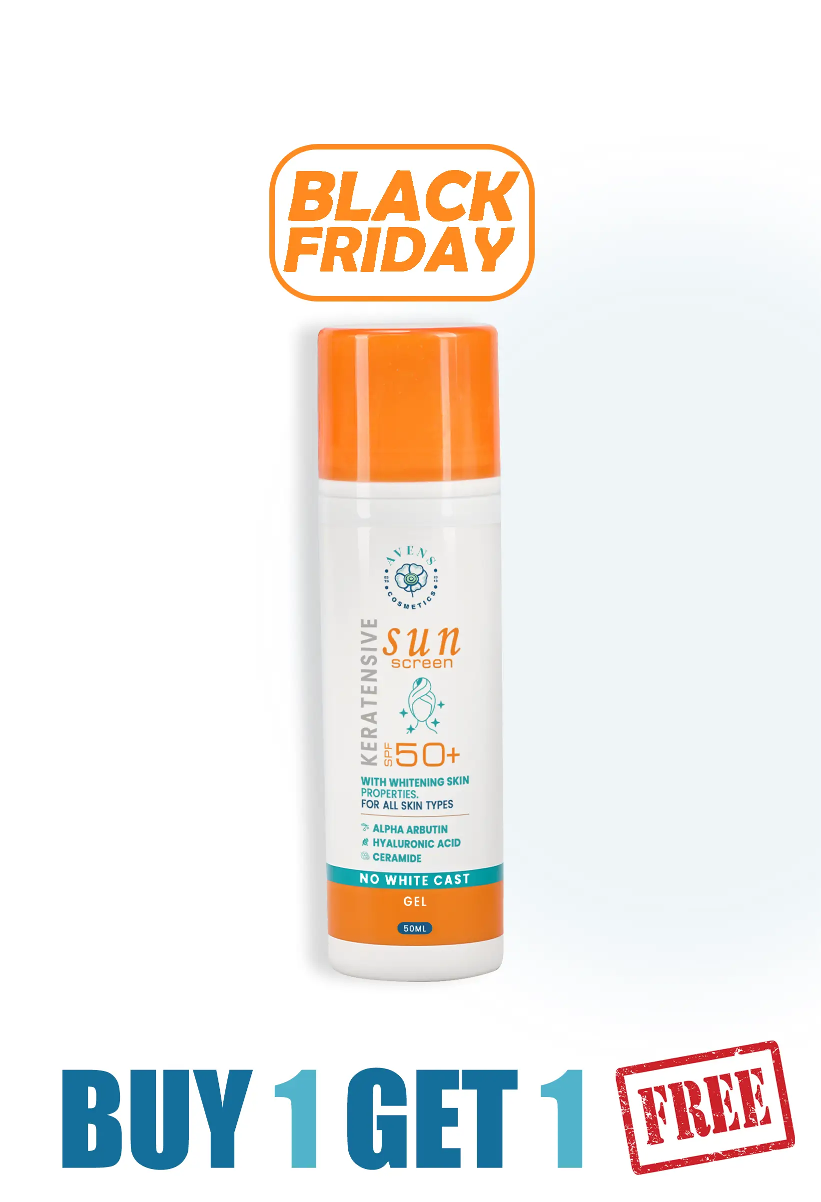 KERATENSIVE SUN SCREEN (Alpha arbutin) (ONE + ONE FREE )