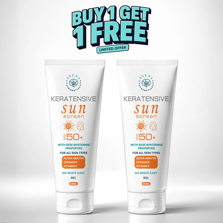 كيراتنسيف صن سكرين معامل حماية +SPF50 (قطعة + قطعة هدية )
