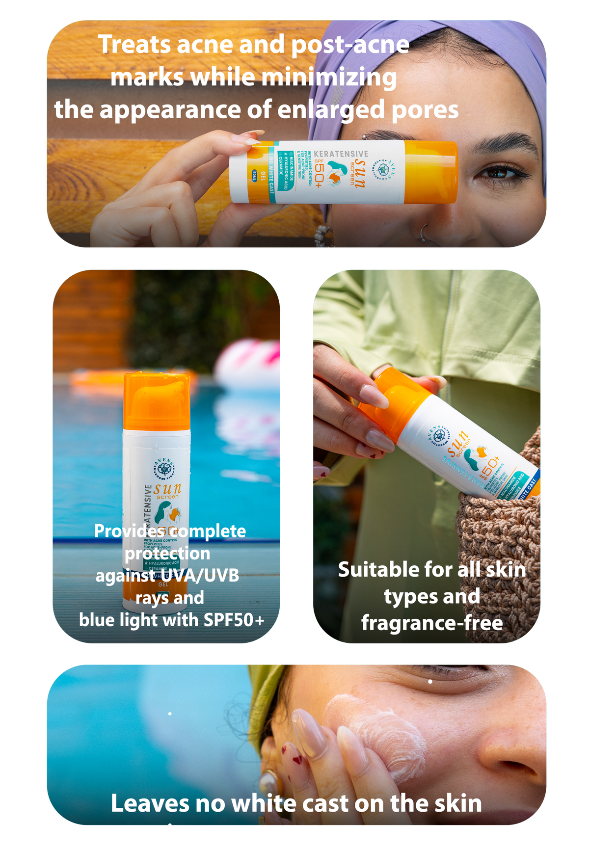 KERATENSIVE SUNSCREEN (NIACINAMIDE) (ONE + ONE FREE )