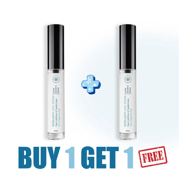 سيروم الرموش كيرا لاشي _سيروم للرموش والحواجب.
 ( 1+1 هـدية )